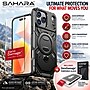 SaharaCase Raider Series Phone Case and Screen Protector for iPhone 18 Pro, Shock Absorbing, Black (CP01179)~#|#~sp323892473_sc7