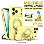 SaharaCase Silicone Phone Case for iPhone 18 Pro, 360-Degree Kickstand, Wireless Charging, Yellow (CP01171)~#|#~sp323892597_sc7