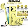 SaharaCase Silicone Phone Case for iPhone 18 Pro, 360-Degree Kickstand, Wireless Charging, Yellow (CP01171)~#|#~sp323892598_sc7