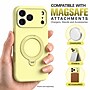 SaharaCase Silicone Phone Case for iPhone 18 Pro, 360-Degree Kickstand, Wireless Charging, Yellow (CP01171)~#|#~sp323892599_sc7