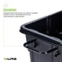 Alpine Industries Tilt Truck with Lid, 1/2 Cubic Yard, Black (500-12450HL-NRFBLK)~#|#~sp323893008_sc7