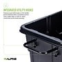 Alpine Industries Tilt Truck with Lid, 1/2 Cubic Yard, Black (500-12450HL-NRFBLK)~#|#~sp323893012_sc7