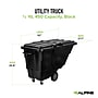 Alpine Industries Tilt Truck with Lid, 1/2 Cubic Yard, Black (500-12450HL-NRFBLK)~#|#~sp323893013_sc7
