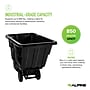 Alpine Industries Tilt Truck with Lid, 1/2 Cubic Yard, Black (500-12850HL-NR-BLK)~#|#~sp323893215_sc7