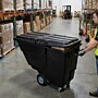 Alpine Industries Hinged Tilt Truck Lid, 1/2 Cubic Yard, Black, (500-12HL-BLK)~#|#~sp323893261_sc7