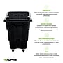 Alpine Industries Tilt Truck, 1/2 Cubic Yard, Black (500-12450-NRF-BLK)~#|#~sp323893351_sc7