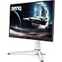 BenQ MOBIUZ 27" 4K UHD IPS 165Hz AMD FreeSync Gaming Monitor, Built‑In Speaker, Height Adjustable, White (EX271U)~#|#~sp323983962_sc7