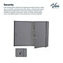 Viva Comfort Large Double Door Locking Medical Cabinet, Gray (999-03-GRY-MK)~#|#~sp323984158_sc7