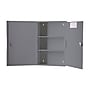 Viva Comfort Large Double Door Locking Medical Cabinet, Gray (999-03-GRY-MK)~#|#~sp323984161_sc7