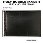 10.5" x 15" Self-Sealing Bubble Mailer, Black (MLRPLYBBL-105X15-BLK-1)~#|#~sp323984169_sc7