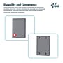 Viva Comfort Medium Double Door Locking Medical Cabinet, Gray (999-02-GRY-MK)~#|#~sp323984180_sc7