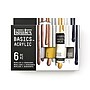 Liquitex LX ACRYLIC BASICS Acrylic Paint, Assorted Colors, 22 ml., 6/Set (LIQ3699345)~#|#~sp323987640_sc7