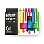 Liquitex LX ACRYLIC BASICS Acrylic Paint, Assorted Colors, 22 ml., 6/Set (LIQ3699346)~#|#~sp323987692_sc7