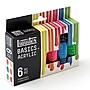 Liquitex LX ACRYLIC BASICS Acrylic Paint, Assorted Colors, 22 ml., 6/Set (LIQ3699346)~#|#~sp323987694_sc7