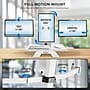 Mount-It! Electric Standing Desk Converter with Triple Monitor Mount, White (MI-7983WHT)~#|#~sp324075150_sc7