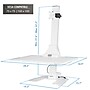 Mount-It! Electric Standing Desk Converter with Monitor Mount, White (MI-7951WHT)~#|#~sp324075178_sc7