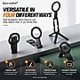SaharaCase MagSafe Phone Tripod and Stand with Finger Grip, 180-Degree Adjustable Aluminum Frame, Black (CP01207)~#|#~sp324081796_sc7