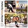 SaharaCase MagSafe Phone Tripod and Stand with Finger Grip, 180-Degree Adjustable Aluminum Frame, Black (CP01207)~#|#~sp324081798_sc7