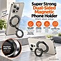 SaharaCase MagSafe Dual-Sided Magnetic Ring Grip and Kickstand, Black (CP01209)~#|#~sp324081830_sc7