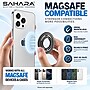 SaharaCase MagSafe Dual-Sided Magnetic Phone Grip and Ring Stand with 180-Degree Kickstand, Black (CP01208)~#|#~sp324081841_sc7