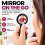 SaharaCase MagSafe Double-Sided Magnetic Phone Stand with Adjustable Arm and Mirror, Black (CP01210)~#|#~sp324082005_sc7