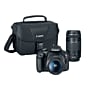 Canon EOS REBEL T7 Double Zoom Lens Kit, Black (2727C021)~#|#~sp324082026_sc7