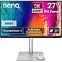 BenQ PD2730S 27" 5K UHD IPS 60Hz Professional Monitor, HDR10, Built‑In Speaker, Height Adjustable, White~#|#~sp324082069_sc7