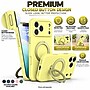 SaharaCase Silicone Phone Case for iPhone 18 Pro Max, 360-Degree Kickstand, Wireless Charging, Yellow (CP01191)~#|#~sp324082092_sc7