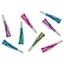 Party City 8-Piece Starlight New Years Metallic Party Horns, Assorted Colors (AM330091-PC)~#|#~sp324254451_sc7