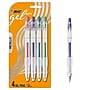 BIC Gel Pen, Medium Point, Assorted Ink, 4/Pack (RGLCMP4-AST)~#|#~sp324254489_sc7
