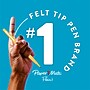 Paper Mate Flair Pens, Medium Point, Assorted Ink, 6/Pack (2243105)~#|#~sp324254624_sc7