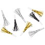 Party City 8-Piece New Year's Metallic Party Horns, Assorted Colors (AM330033-PC)~#|#~sp324254663_sc7