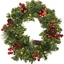 Excello Brands 15.75" Wreath with LED Fairy Lights, Green (OD-WRTH-LED)~#|#~sp324254776_sc7