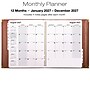 2027 Excello Brands 10" x 11.5" Monthly Planner, Paperboard Cover, Brown (CM-CY27-8511-BN)~#|#~sp324254827_sc7