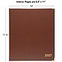 2027 Excello Brands 10" x 11.5" Monthly Planner, Paperboard Cover, Brown (CM-CY27-8511-BN)~#|#~sp324254829_sc7