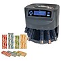 Nadex S540 Coin Counting Sorter & Wrapper with 500-Pack Standard Coin Roll Wrappers for U.S. Coins (KITNWHSECURTY06)~#|#~sp324255515_sc7