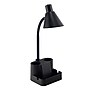 V-Light LED Desk Lamp, with USB Port, Black (VL0401PB)~#|#~sp324255681_sc7