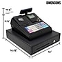 Nadex CR360 Electronic Thermal-Print Cash Register with Wired Handheld 2D Barcode Scanner, Black (KITNWHSECURTY12)~#|#~sp324255750_sc7