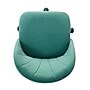 Linon Home Decor Products Adalynn Armless Velvet Swivel Computer and Desk Chair, Aqua (178399AQUA01U)~#|#~sp324255866_sc7