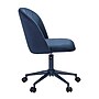 Linon Home Decor Products Adalynn Armless Velvet Swivel Computer and Desk Chair, Navy Blue (178399NVYBLU01U)~#|#~sp324255874_sc7