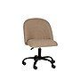 Linon Home Decor Products Skyla Armless Fabric Swivel Computer and Desk Chair, Beige (178523BGE01U)~#|#~sp324255899_sc7