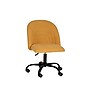 Linon Home Decor Products Skyla Armless Fabric Swivel Computer and Desk Chair, Yellow (178523MUS01U)~#|#~sp324255910_sc7