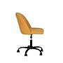 Linon Home Decor Products Skyla Armless Fabric Swivel Computer and Desk Chair, Yellow (178523MUS01U)~#|#~sp324255912_sc7