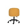 Linon Home Decor Products Skyla Armless Fabric Swivel Computer and Desk Chair, Yellow (178523MUS01U)~#|#~sp324255913_sc7