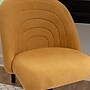 Linon Home Decor Products Skyla Armless Fabric Swivel Computer and Desk Chair, Yellow (178523MUS01U)~#|#~sp324255915_sc7