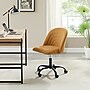 Linon Home Decor Products Skyla Armless Fabric Swivel Computer and Desk Chair, Yellow (178523MUS01U)~#|#~sp324255916_sc7