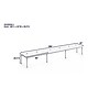 Boss Office Products Simple System 66"W Desk, White, 3/Set (SGSD030-202-WT)~#|#~sp324258792_sc7