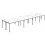 Boss Office Products Simple System 60"W Desk, White, 8/Set (SGSD024-201-WT)~#|#~sp324258808_sc7
