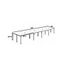 Boss Office Products Simple System 48"W Desk, White, 8/Set (SGSD024-110-WT)~#|#~sp324258826_sc7