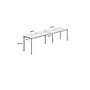 Boss Office Products Simple System 66"W Desk, White, 2/Set (SGSD005-102-WT)~#|#~sp324258904_sc7